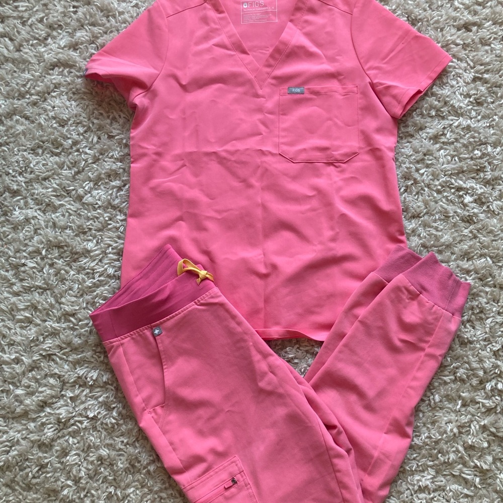 Pink Figs Scrubs